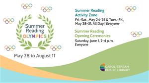 Carol Stream Summer Reading Challenge 2024 